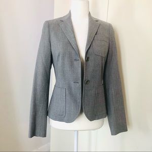 Theory grey blazer size 4 mint condition